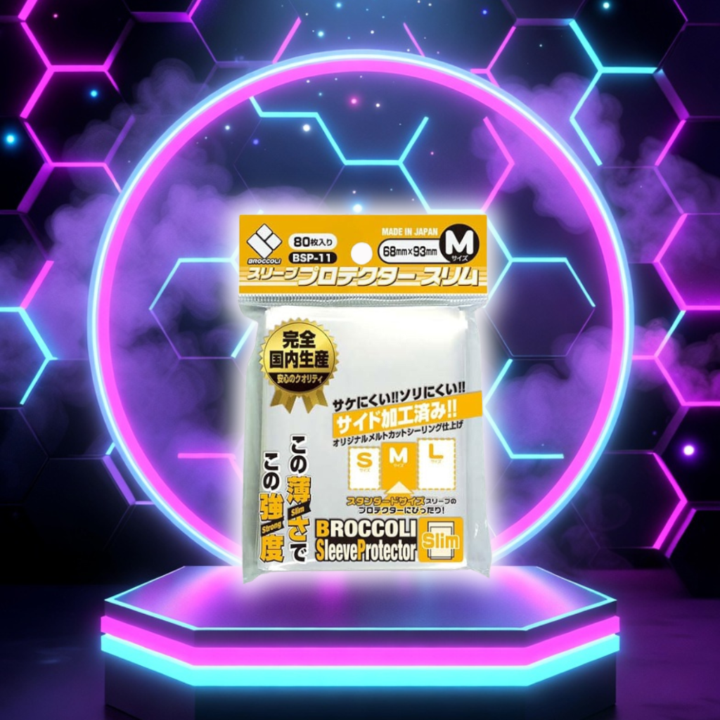 【外層卡套】BSP-11 Slim 薄版 Clear 卡套 — Hachi TCG | 商品圖