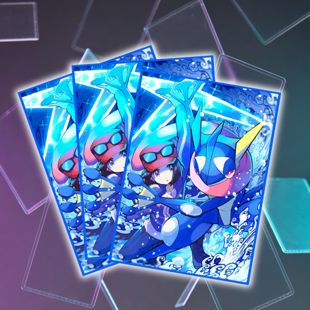 【裝飾卡套】甲賀忍蛙 閃光卡套 — Hachi TCG | 商品圖
