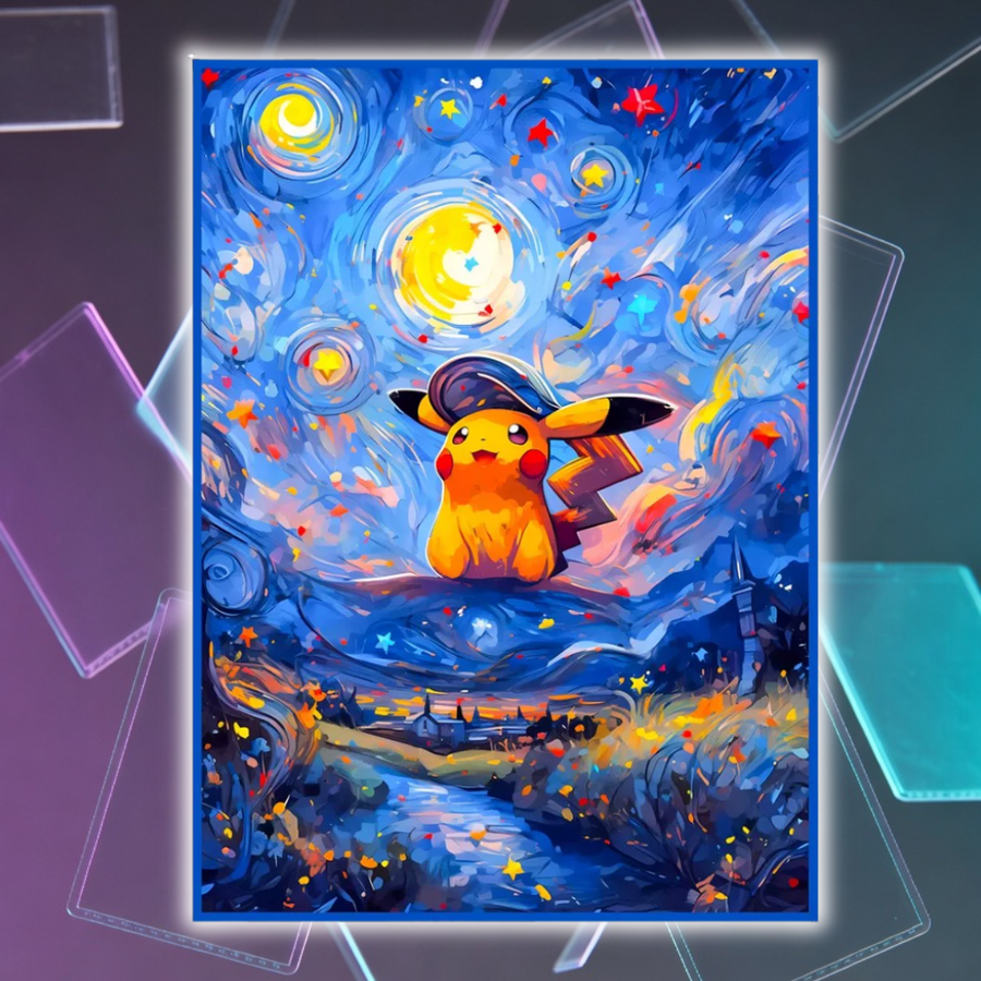 【裝飾卡套】星空比卡超 卡套 — Hachi TCG | Pokémon TCG 香港