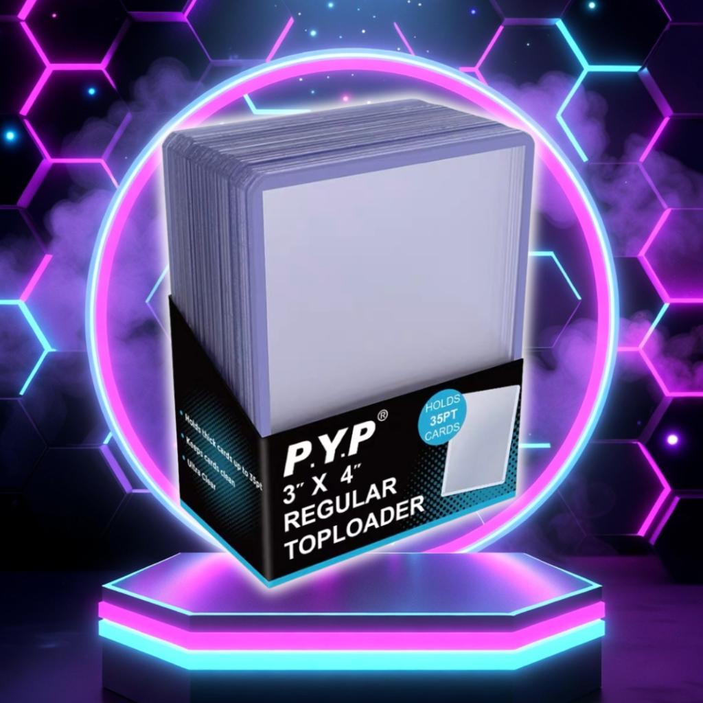 【PYP】透明普通 Toploader 卡磚 3" x 4" — Hachi TCG | 商品圖