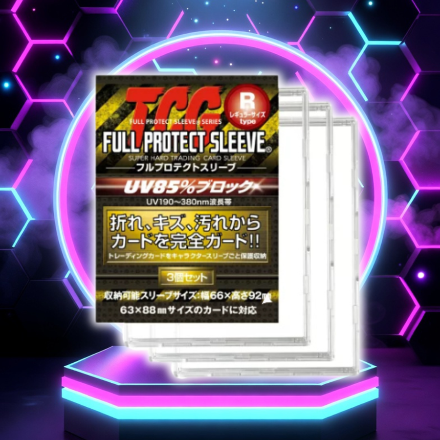 【河島製作所】TCG 全保護卡套 R尺寸 3枚組 — Hachi TCG | Pokémon TCG 香港